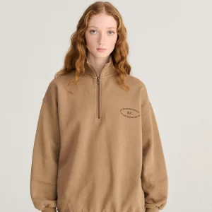 AW26 Half zip relaxed sweatshirt
