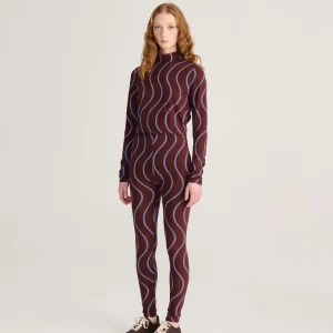 AW26 Psicodelic stripes all over leggings