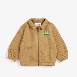 AW26 Booo Bo Choses Tag quilted zipped sweatshirt