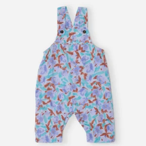 AW26 Watercolor all over corduroy overall