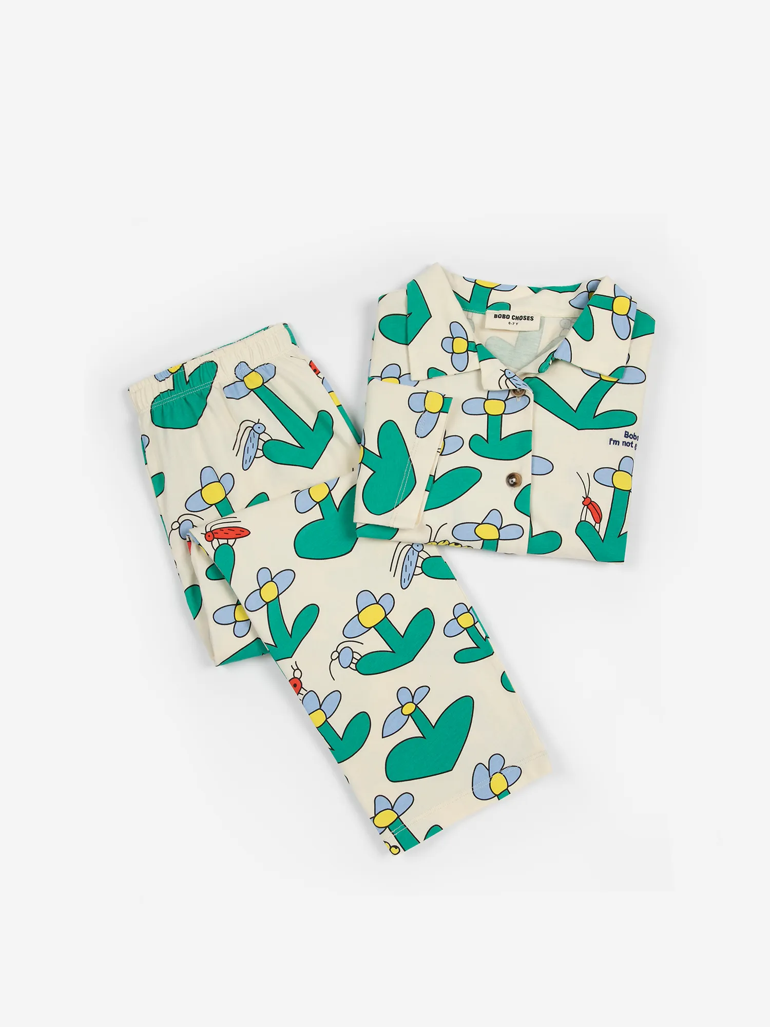 CONL Dancing Flower all over loungewear set — SKU SB-FE6FC5-3268F6690A5855 - Image 2