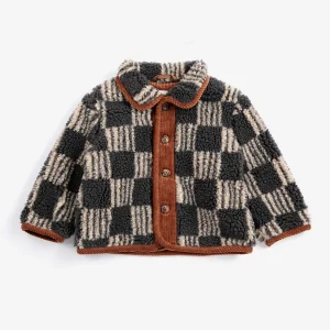 AW26 Almost Moiré all over sheepskin jacket — SKU SB-FE6FC5-F8B5895E84B581