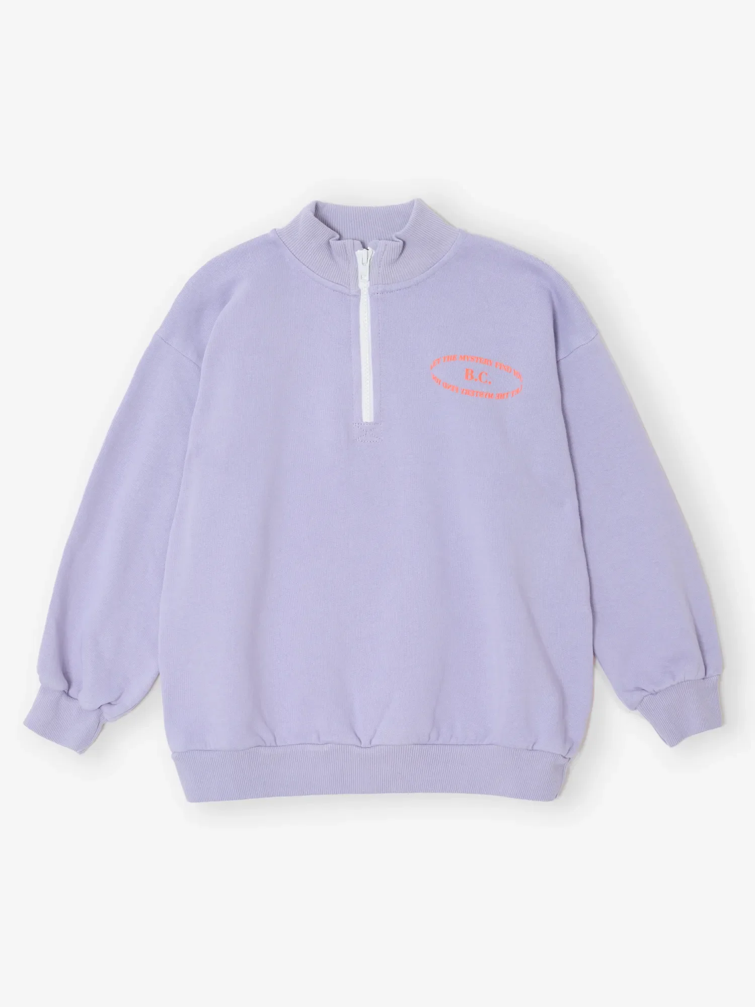 AW26 Mystery BC half zipped sweatshirt — SKU SB-FE6FC5-E5366F83F98CFC