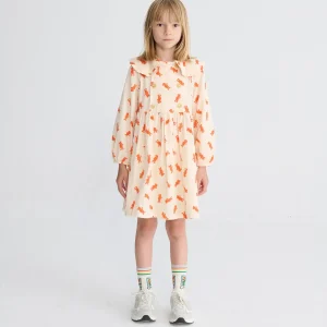 AW26 Softpaw Monster all over corduroy dress