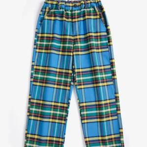 AW26 Tartan all over woven pants
