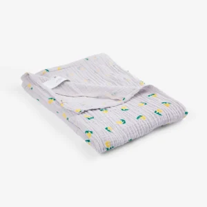 AW26 Stamp Bloom all over muslin cloth