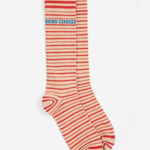AW26 Striped cotton socks