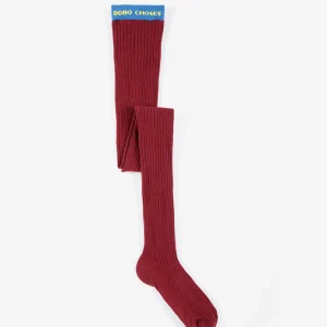 AW26 Bobo Choses ribbed tights — SKU SB-FE6FC5-751E45CCC179C2