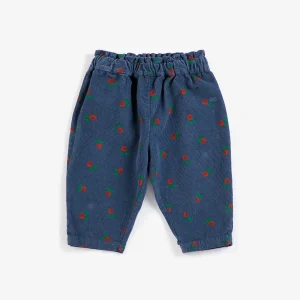 AW26 Stamp Bloom all over corduroy pants