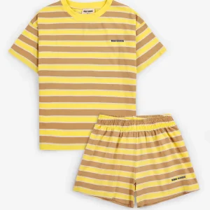 CONL Bobo Choses Yellow Stripes loungewear set