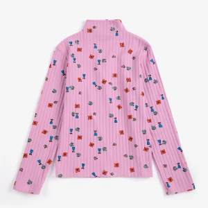 AW26 Blossom all over turtleneck T-shirt