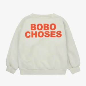 CON Poma Bobo Choses ecru sweatshirt