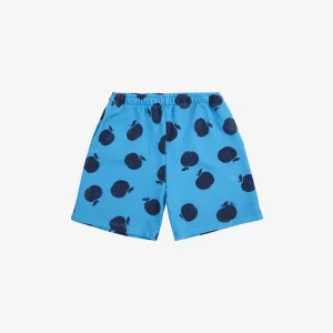 CON Poma all over turquoise bermuda shorts
