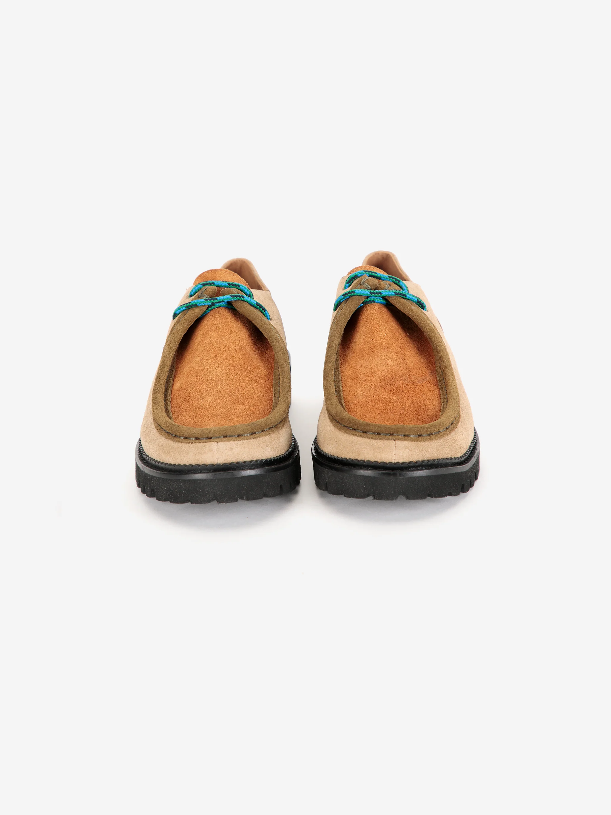 AW26 Color block suede wallabee shoes - Image 4