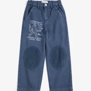 AW26 Mr. Footish knee pads woven pants