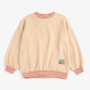 AW26 Taxi Saurus Tag velvet sweatshirt