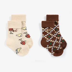 AW26 Mush Monster Duo socks pack