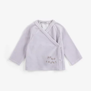 AW26 Bobo Choses crossed velvet T-shirt — SKU SB-FE6FC5-0A8B7ACE3008EC