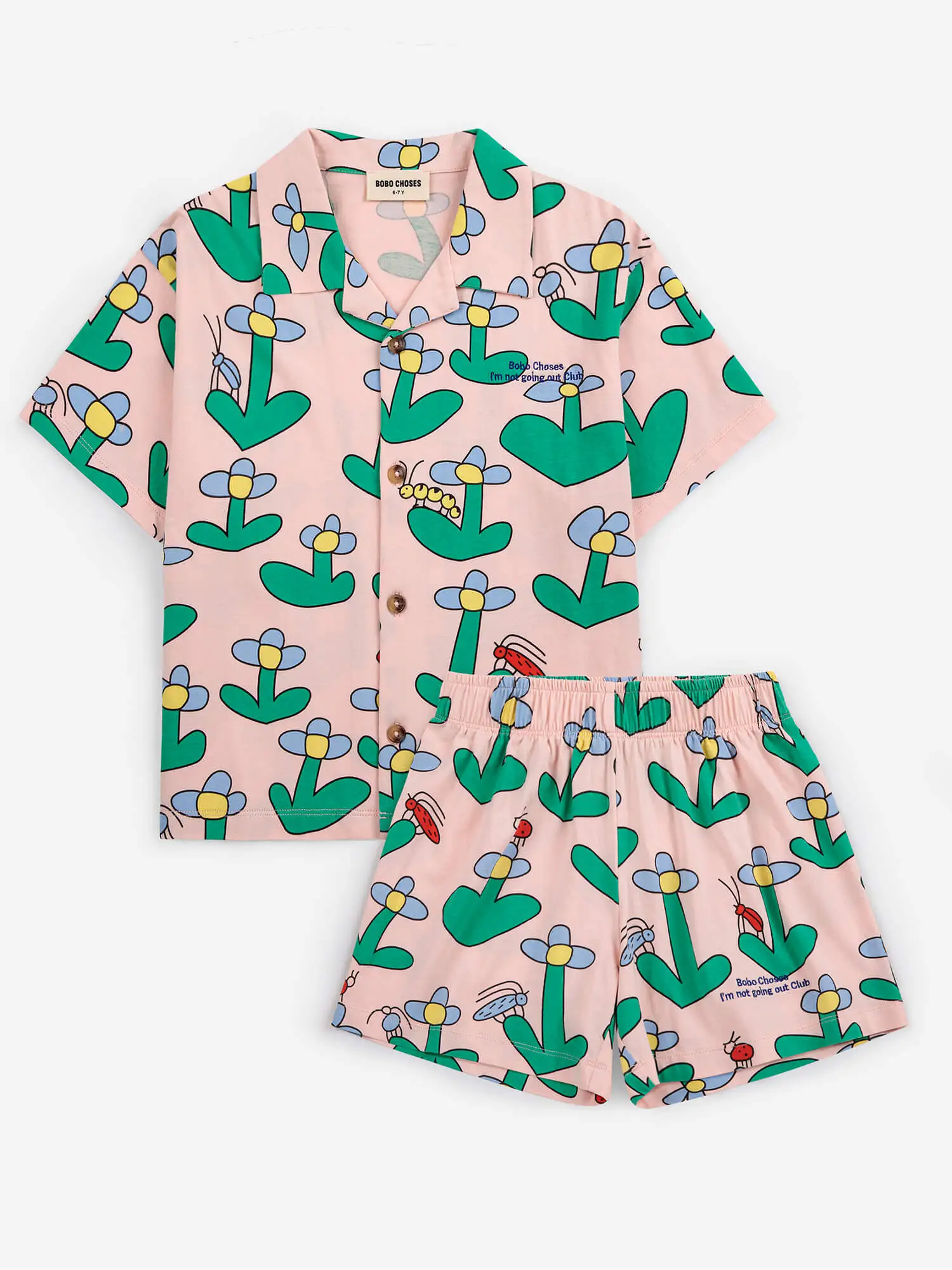 CONL Dancing Flower all over loungewear set — SKU SB-FE6FC5-ECED3267511CB0