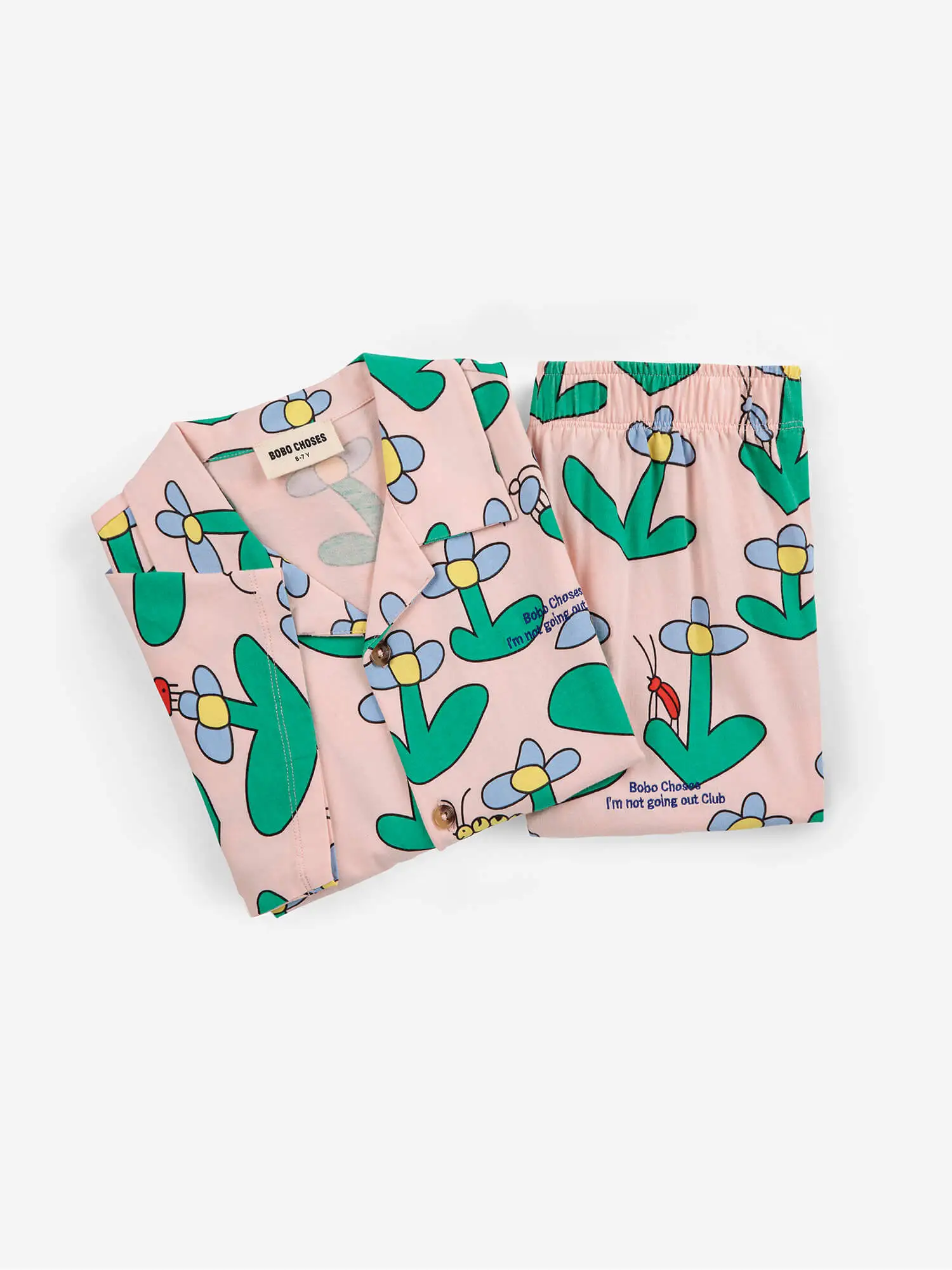 CONL Dancing Flower all over loungewear set — SKU SB-FE6FC5-ECED3267511CB0 - Image 2