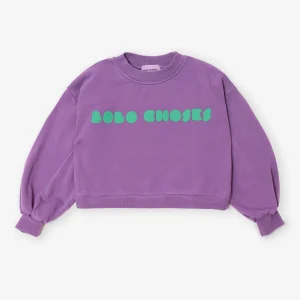 AW26 Bobo Choses Bolder cropped sweatshirt