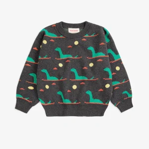 AW26 Lake Monster all over jacquard jumper