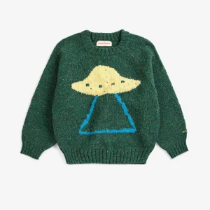 AW26 Pixel Abduction jacquard jumper