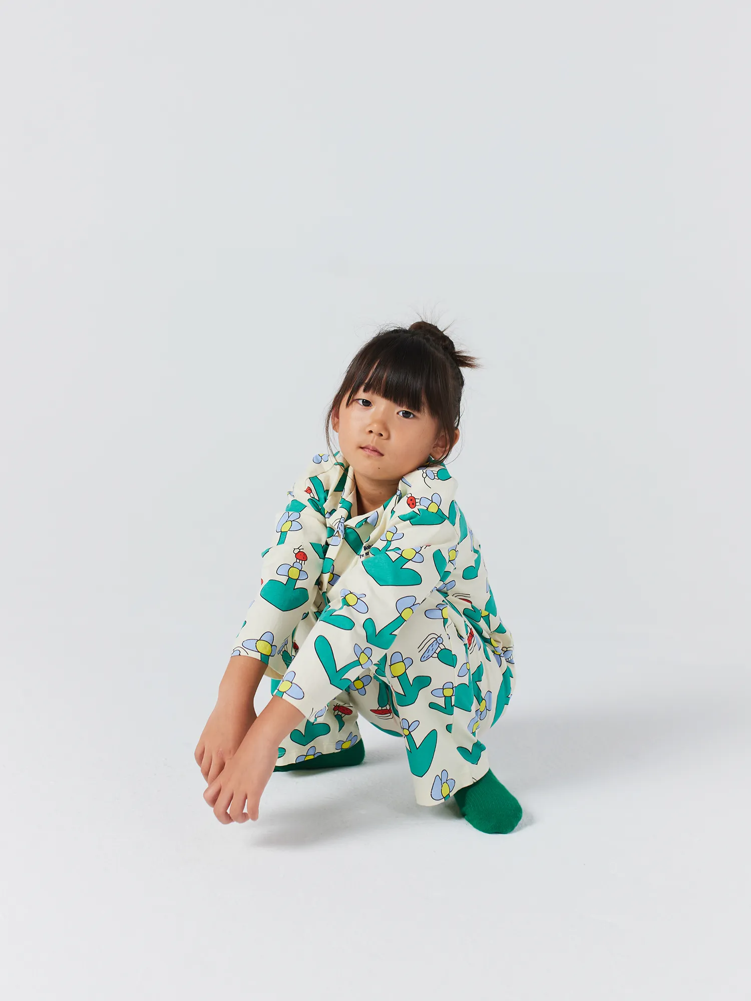 CONL Dancing Flower all over loungewear set — SKU SB-FE6FC5-3268F6690A5855 - Image 8