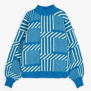 AW26 Maze jacquard jumper