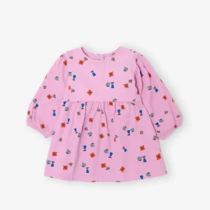 AW26 Blossom all over woven dress — SKU SB-FE6FC5-8600E71A74F39F