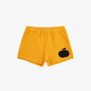 CON Poma yellow terry shorts