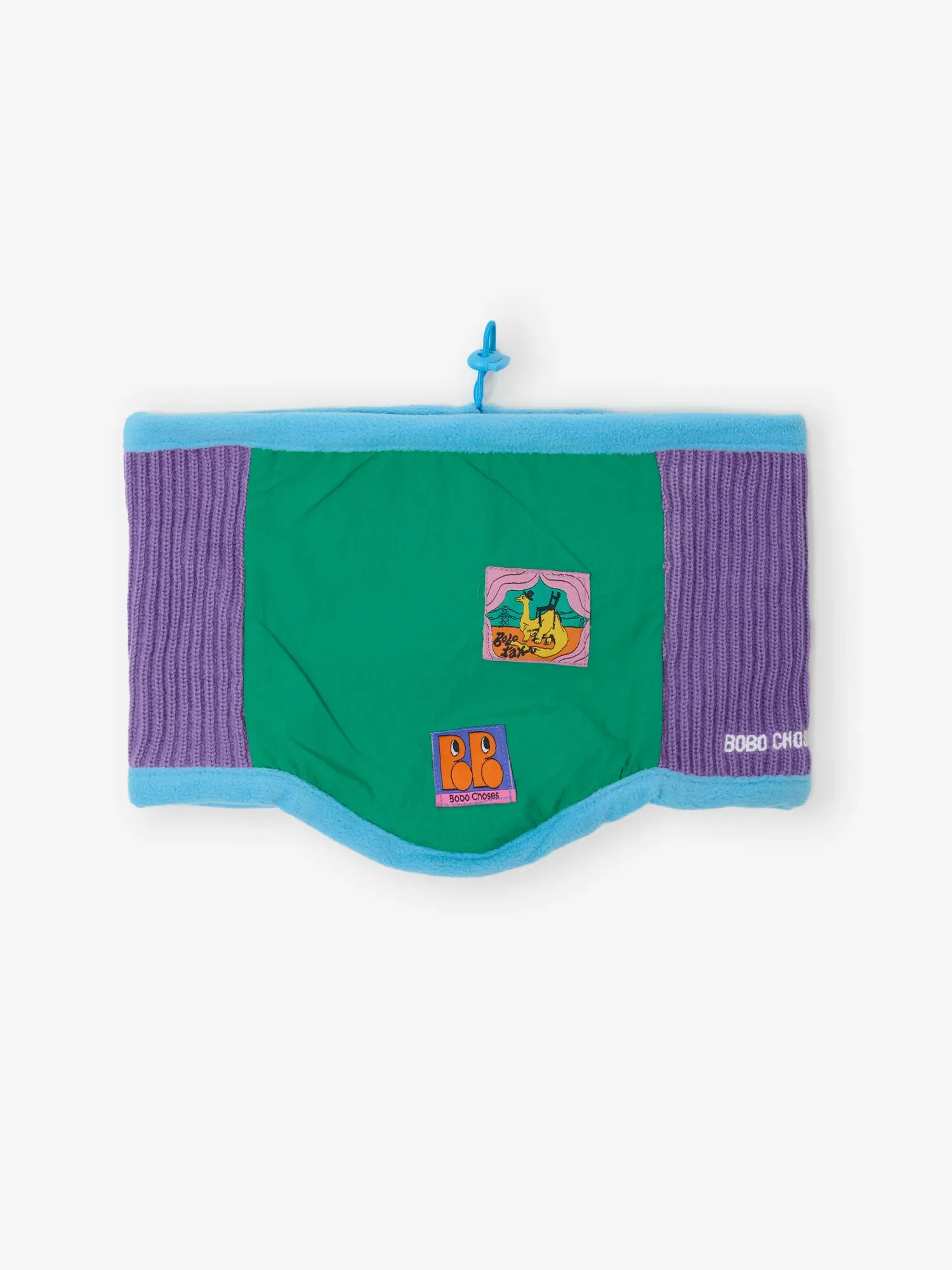 AW26 Bobo Choses color block neck warmer — SKU SB-FE6FC5-58F8B0C84CA004