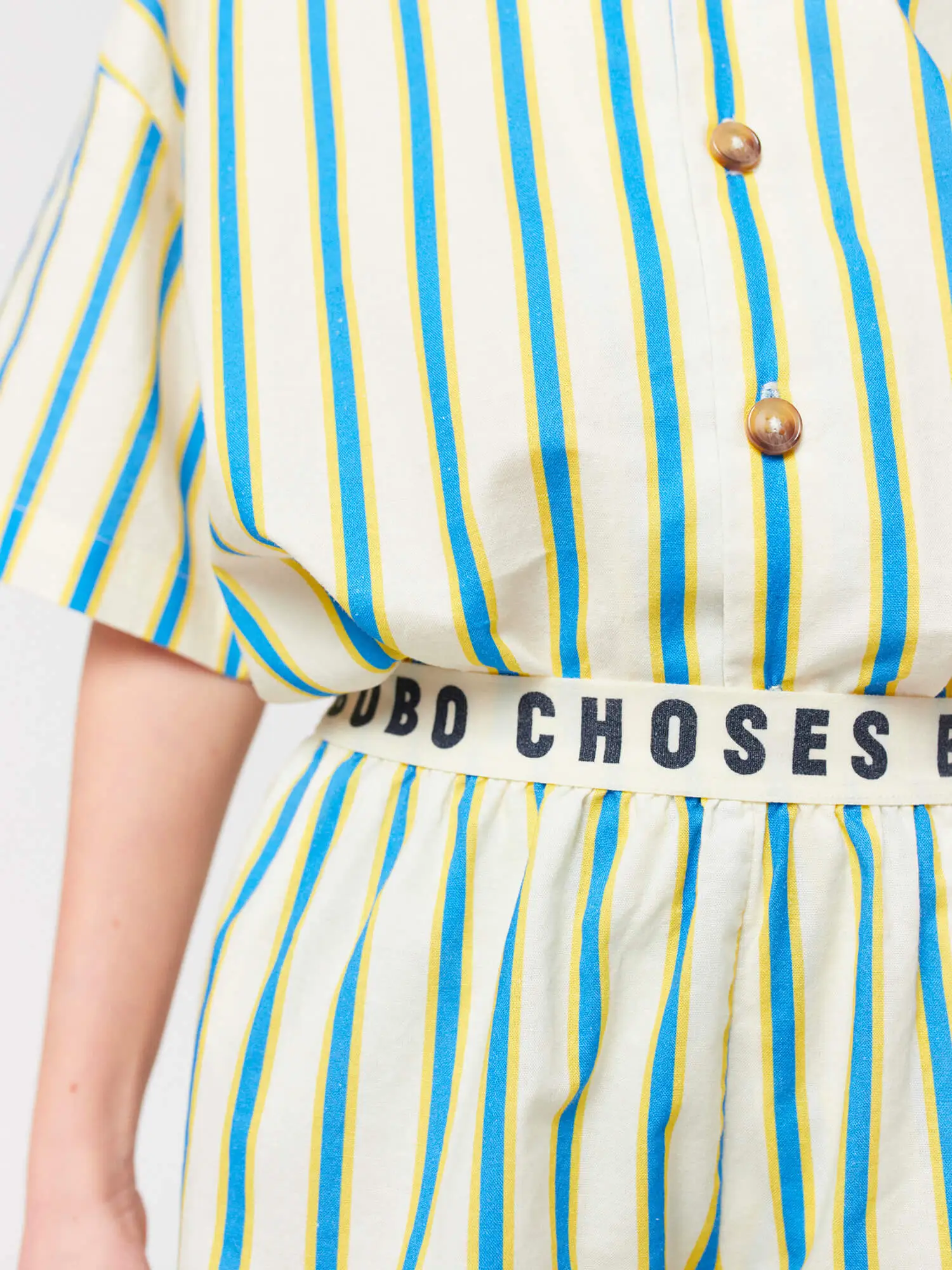 CONL Yellow Stripes loungewear woven set - Image 7
