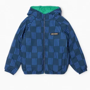 AW26 Almost Moiré all over reversible anorak — SKU SB-FE6FC5-12B4A6D2A453DC