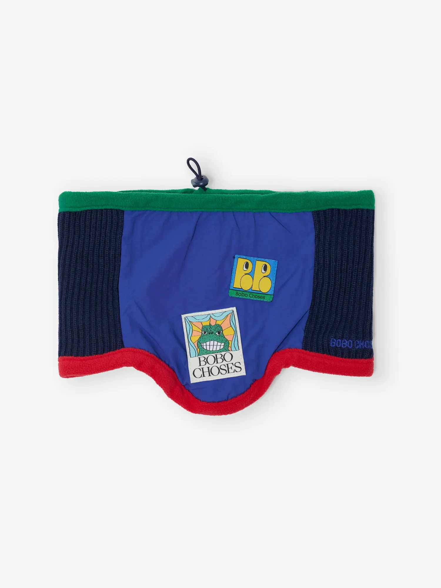 AW26 Bobo Choses color block neck warmer — SKU SB-FE6FC5-D7A4CB6664B907