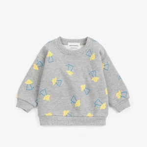 AW26 Pixel Abduction all over sweatshirt