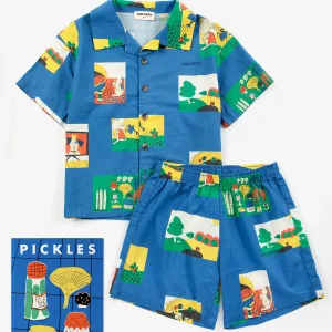 CONL Pickles Tales loungewear woven set & Book