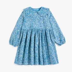 AW26 Sketchy Flowers all over corduroy dress