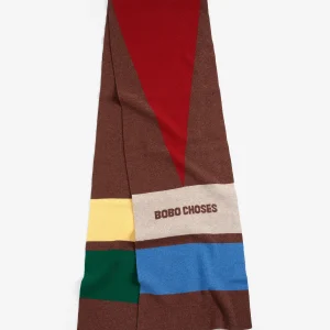 AW26 Merino wool long knitted scarf