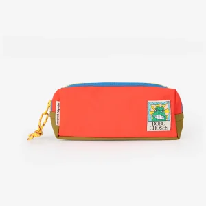 AW26 Beast color block pencil case