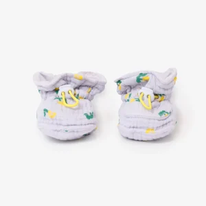 AW26 Stamp Bloom all over baby booties