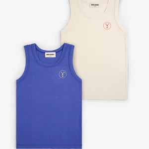CONL Have Fun Face tank top set — SKU SB-FE6FC5-DE6B2C3AE66B75