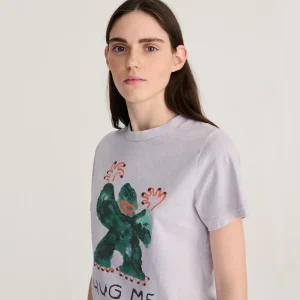 AW26 Hug Me cropped T-shirt