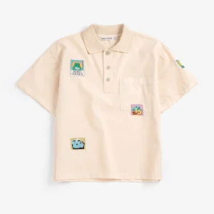 AW26 Bobo Labelled boxy shirt