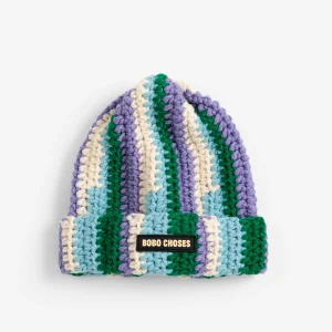 AW26 Bobo Choses knitted beanie — SKU SB-FE6FC5-C6A658A8C6D13A