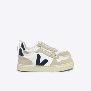 AW24 Extra-white nautico Veja trainers JUNIOR