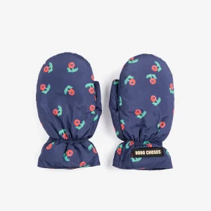 AW26 Stamp Bloom all over mittens