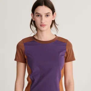 AW26 Color block sporty T-shirt