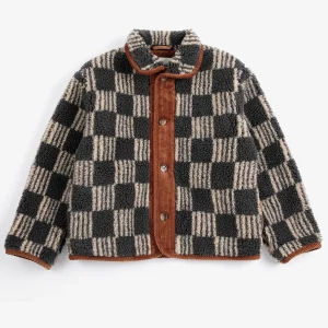 AW26 Almost Moiré all over sheepskin jacket — SKU SB-FE6FC5-B3B20D551DCCA2