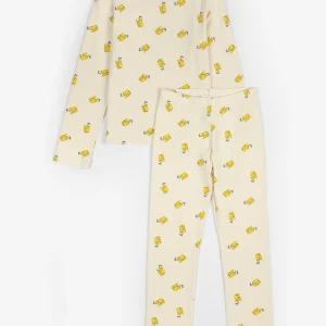 CONL Yellow Elephant all over loungewear set — SKU SB-FE6FC5-53347E136C3913